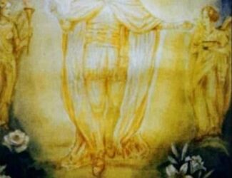 DIE TRIUMPHIERNDE FLUT DES LICHTS AUF DIE ERDE