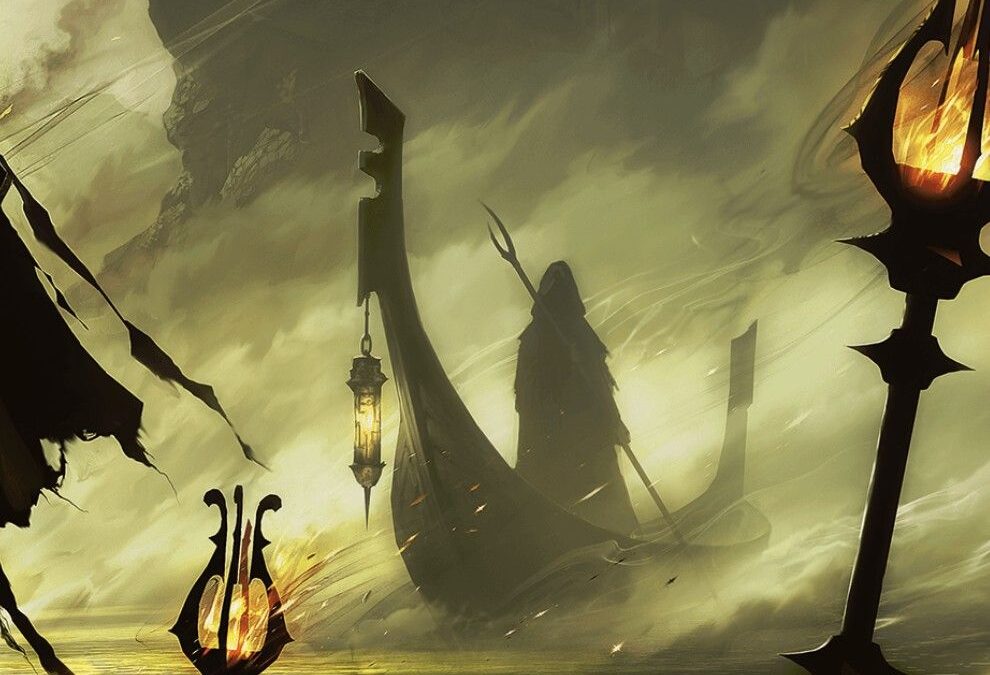 ÜBER DAS UNGLÜCK, DAS SEELEN NACH DEM TOD EREILT, DIE AN DIE MATERIE GEBUNDEN SIND