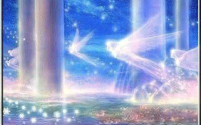 EINE WELLE DER ALLES REGENERIERENDEN KRAFT DES LICHTS STRÖMT DURCH DEN INTERSTELLAREN RAUM